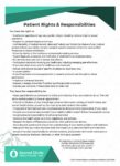 Patient Rights and Responsibilities